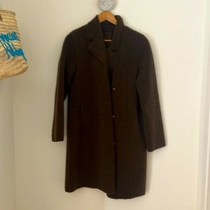 Velvet reversible coat